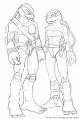 Leo Ninja Tmnt Propimol Turtles Raph Mutant sketch template