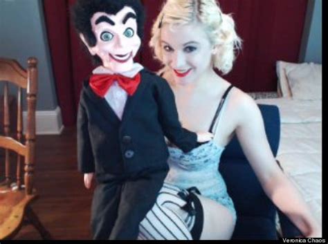ventriloquist veronica chaos has sex with her dummy slappy