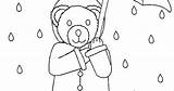 Rain Bear sketch template