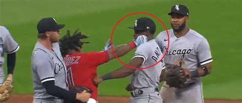 White Sox Tim Anderson Gets Knocked Down By Wild Punch During Brawl