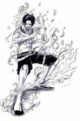 Luffy Fist Olhos Zoro Portgas Desenhar Animegoodys sketch template