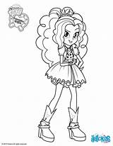 Rainbow Rocks Coloring Pages Equestria Girls Pony Getcolorings Little sketch template