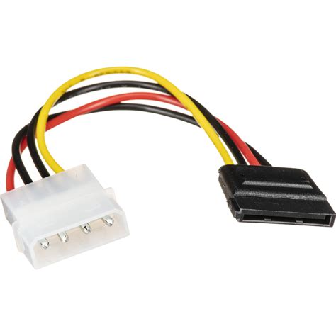 cables interconnects  pin molex male connector   pin molex female connector power cable