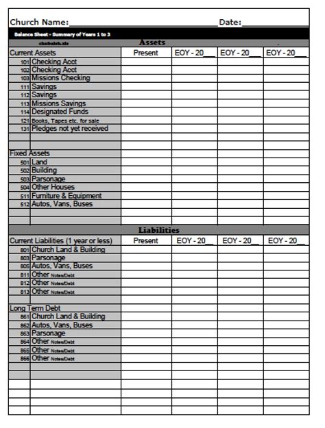 debt sheet template master template