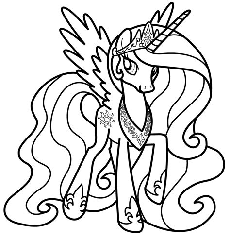 pin  pskpediacom    pony coloring pages   pony