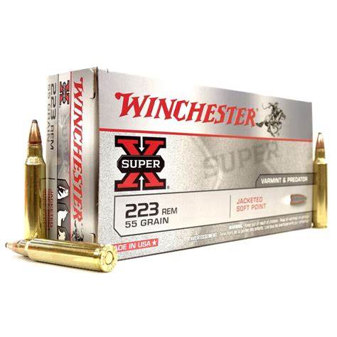 winchester  ammunition gr super  jsp  lead