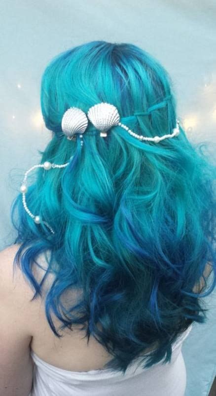 65 Ideas Hair Blue Bright Aqua For 2019 Bright Blue Hair Aqua Hair