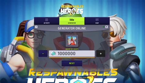 newrespawnables heroes hack   credits  atomcoins mod tech info apk
