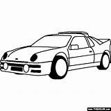 Ford Coloring Rs200 Pages Cars F250 Templates Template Thecolor sketch template