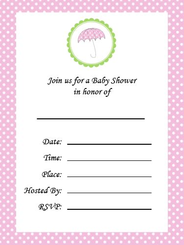 printable baby shower invitations   invitation