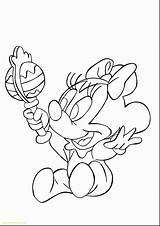 Mickey Mouse Coloring Pages Characters Baby Printable Color Disney Cartoon Getcolorings Print Drawings sketch template