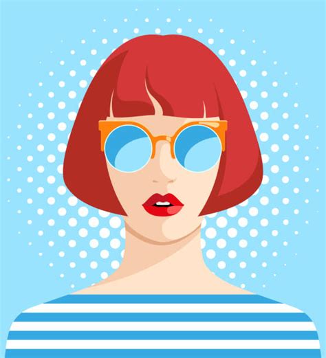 hot redhead models illustrations royalty free vector graphics and clip