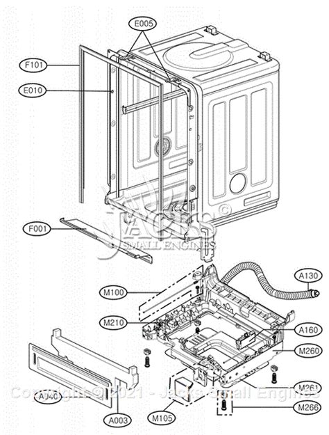 lg ldfst parts diagram  dishwasher