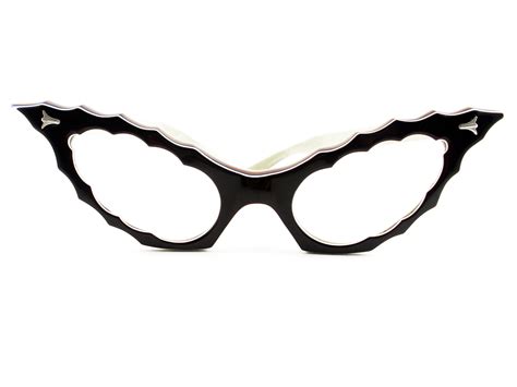 Vintage Eyeglasses Frames Eyewear Sunglasses 50s Vintage Cat Eye