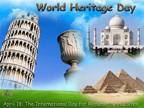 world heritage day save  green