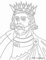 King Henry Inglaterra Rey Roi Coloriage Hellokids Enrique Henri Rei Colorir Princes Línea Getdrawings Imprimer Rois sketch template