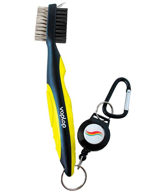 golf bag voplop golf brush  club groove cleaner easily attaches