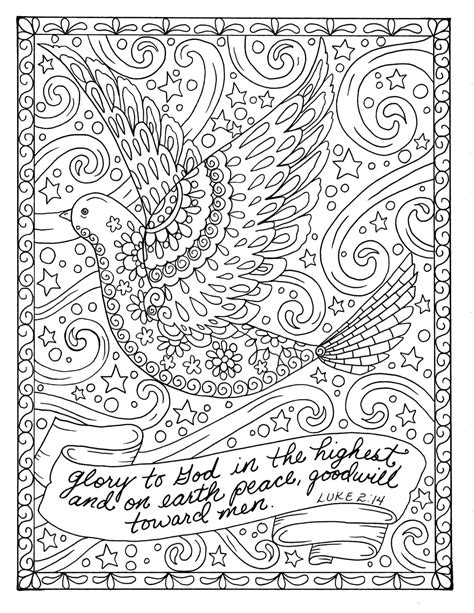 coloring pages  christian christmas difficult christmas coloring