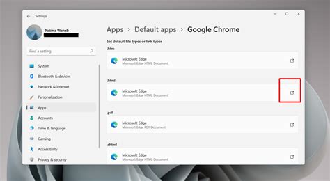change  default browser  windows