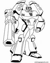 Transformers Megatron sketch template