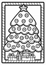 Advent Christmas Calendar Kids Coloring Pages Calendars Printables Activities Printable Crafts Calender Children Worksheets Religious Avent Coloriage Calendrier Preschool Jul sketch template
