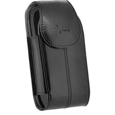 case logic genuine leather vertical large smartphone pouch walmartcom