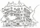Gaudi Sketching Parkablogs sketch template