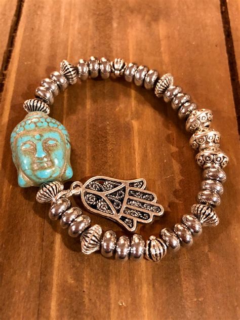 buddha bracelet womens bracelet gift   spiritual etsy