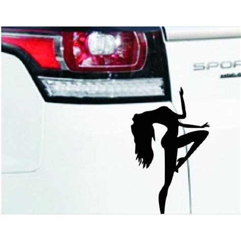19 10 cm sexy nude girl car stickers woman pole dancing motorcycle car