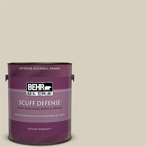 behr ultra  gal ppu  aged beige extra durable eggshell enamel