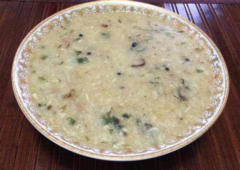 rice ganji porridge