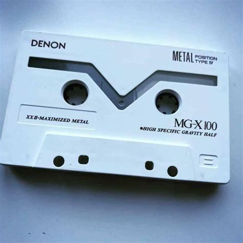 vintageaudiolove denon mg  cassette tape