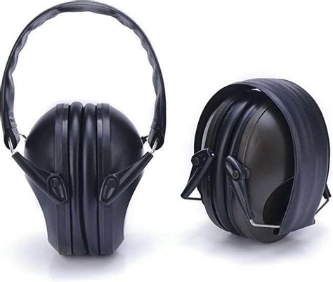 oorbeschermers oorkappen zwart geluid dempen lawaai gehoorbescherming tegen bolcom