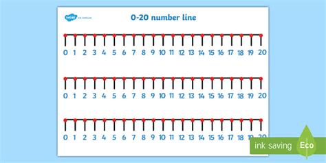 numberline    template math resource twinkl usa