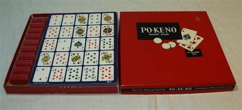 pokeno poker keno game  board card set pokeno card chip game