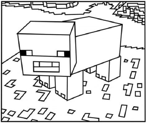 minecraft sheep coloring pages  coloring pages