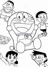 Doraemon Doremon 塗り絵 選択 ボード sketch template