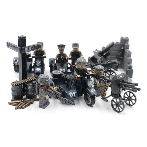 Ww2 German Schutzstaffel Army Toy Lego Compatible Toys