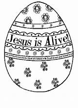 Easter Coloring Pages Christian Religious Risen He Sunday Print Printable Kids Jesus Sheets Colouring School Palm Egg Alive Resurrection Bible sketch template