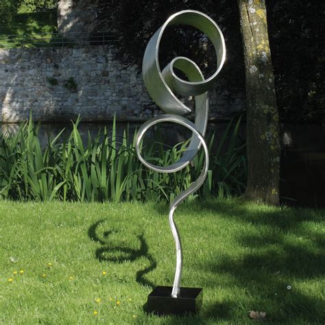 infinite cm metal stainless metal garden sculpture