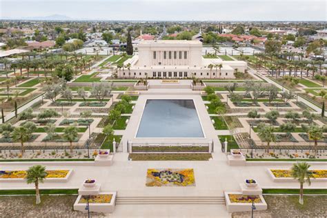 news mesa temple open house grounds aerial lds temple pictures