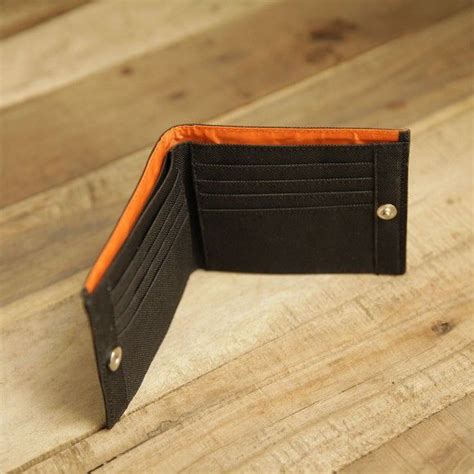 wallet  black wallet canvaswallet black unisexwallet