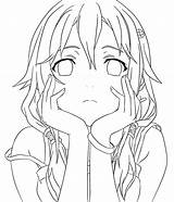 Lineart Inori Yuzuriha Deviantart Anime Line Drawings Manga Sketch Drawing Base Linearts Sketches Cool Cliparts Clipart Dark Library Digital 10x sketch template