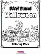 Paw Patrol Halloween Coloring Pages Nick Jr Colouring Pack Pumpkin Birthday Sheets Party Intheplayroom Giveaway Printable Pig Peppa Kids Sketch sketch template