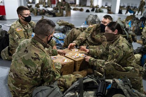 morale efforts sustain guard members  dc mission article