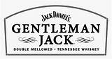 Jack Gentleman Daniels Logo Transparent Clipart Cartoons Clip Whiskey Kindpng Rare sketch template