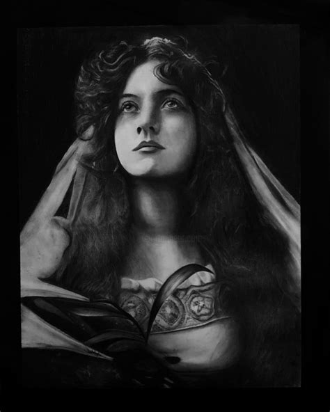 maude fealy beautiful lady vintage drawing by steeven shaw artmajeur
