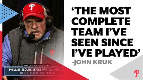 John Kruk And The Pgl Crew Are Fired Up After Three Straight Wins