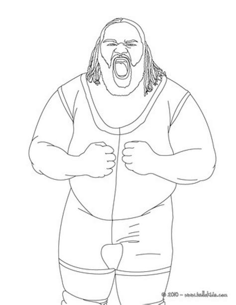 wwe goldberg pages coloring pages
