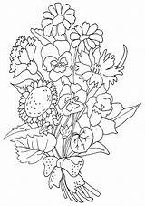 Coloring Pages Pansies sketch template